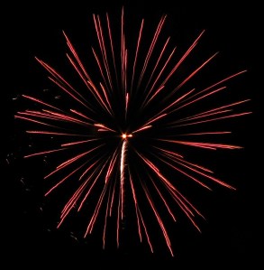 Fireworks Display, 80th Anniversary, St. Joseph's Parish Festival, Summit Hill, 7-20-2014 (156)