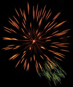 Fireworks Display, 80th Anniversary, St. Joseph's Parish Festival, Summit Hill, 7-20-2014 (189)