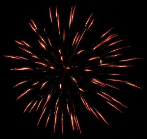 Fireworks Display, 80th Anniversary, St. Joseph's Parish Festival, Summit Hill, 7-20-2014 (190)