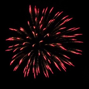 Fireworks Display, 80th Anniversary, St. Joseph's Parish Festival, Summit Hill, 7-20-2014 (218)
