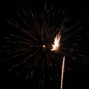 Fireworks Display, 80th Anniversary, St. Joseph's Parish Festival, Summit Hill, 7-20-2014 (226)