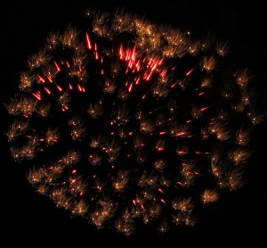 Fireworks Display, 80th Anniversary, St. Joseph's Parish Festival, Summit Hill, 7-20-2014 (29)