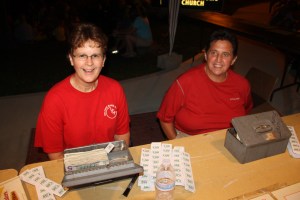 Fireworks Display, 80th Anniversary, St. Joseph's Parish Festival, Summit Hill, 7-20-2014 (318)