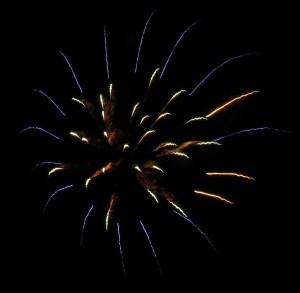 Fireworks Display, 80th Anniversary, St. Joseph's Parish Festival, Summit Hill, 7-20-2014 (37)