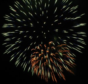 Fireworks Display, 80th Anniversary, St. Joseph's Parish Festival, Summit Hill, 7-20-2014 (53)