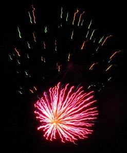 Fireworks Display, 80th Anniversary, St. Joseph's Parish Festival, Summit Hill, 7-20-2014 (63)