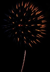 Fireworks Display, 80th Anniversary, St. Joseph's Parish Festival, Summit Hill, 7-20-2014 (74)