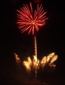 Fireworks Show, Men of Marian Picnic, Marian High School, Hometown, 7-27-2014 (102)