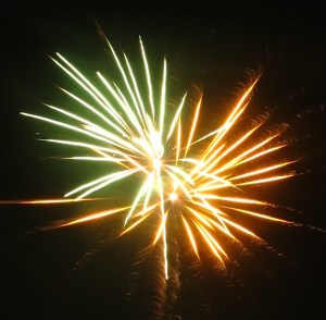 Fireworks Show, Men of Marian Picnic, Marian High School, Hometown, 7-27-2014 (105)