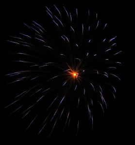 Fireworks Show, Men of Marian Picnic, Marian High School, Hometown, 7-27-2014 (111)