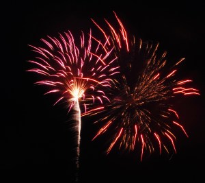 Fireworks Show, Men of Marian Picnic, Marian High School, Hometown, 7-27-2014 (13)