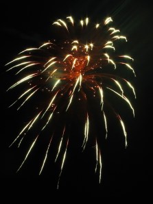Fireworks Show, Men of Marian Picnic, Marian High School, Hometown, 7-27-2014 (23)
