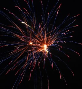 Fireworks Show, Men of Marian Picnic, Marian High School, Hometown, 7-27-2014 (3)