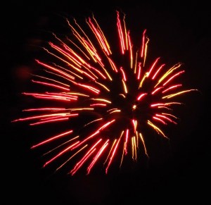 Fireworks Show, Men of Marian Picnic, Marian High School, Hometown, 7-27-2014 (32)