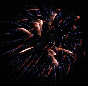 Fireworks Show, Men of Marian Picnic, Marian High School, Hometown, 7-27-2014 (49)