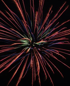 Fireworks Show, Men of Marian Picnic, Marian High School, Hometown, 7-27-2014 (5)