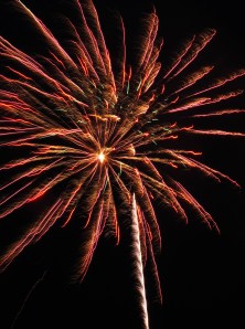 Fireworks Show, Men of Marian Picnic, Marian High School, Hometown, 7-27-2014 (6)