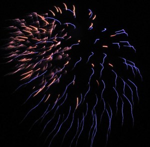 Fireworks Show, Men of Marian Picnic, Marian High School, Hometown, 7-27-2014 (75)