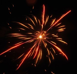 Fireworks Show, Men of Marian Picnic, Marian High School, Hometown, 7-27-2014 (80)