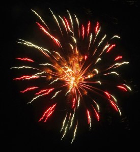 Fireworks Show, Men of Marian Picnic, Marian High School, Hometown, 7-27-2014 (89)