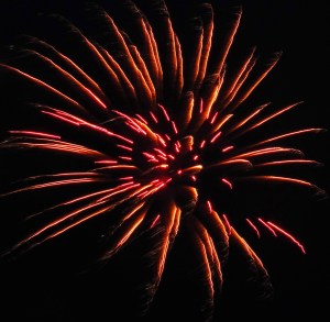 Fireworks Show, Men of Marian Picnic, Marian High School, Hometown, 7-27-2014 (9)
