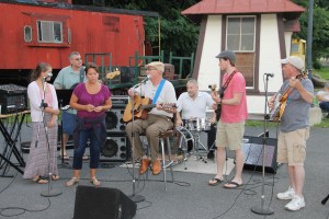 Gene Morrison & Family, Chamber of Commerce Summer Concert Series, Train Station, Tamaqua (21)