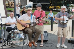 Gene Morrison & Family, Chamber of Commerce Summer Concert Series, Train Station, Tamaqua (25)