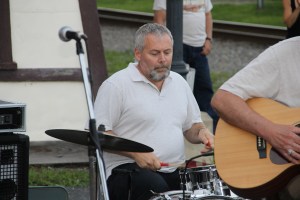 Gene Morrison & Family, Chamber of Commerce Summer Concert Series, Train Station, Tamaqua (30)