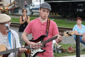 Gene Morrison & Family, Chamber of Commerce Summer Concert Series, Train Station, Tamaqua (33)