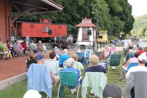 Gene Morrison & Family, Chamber of Commerce Summer Concert Series, Train Station, Tamaqua (4)