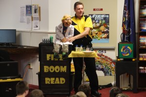 Magic Show, Fizz Boom Read, Panther Valley Public Library, Lansford, 7-21-2014 (9)