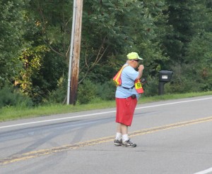 Overturned Vehicle, MVA, Lafayette Avenue, Hometown, Rush Township, 7-22-2014 (11)