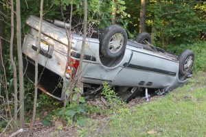Overturned Vehicle, MVA, Lafayette Avenue, Hometown, Rush Township, 7-22-2014 (16)