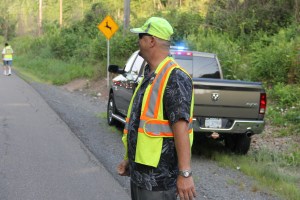 Overturned Vehicle, MVA, Lafayette Avenue, Hometown, Rush Township, 7-22-2014 (3)