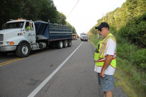 Overturned Vehicle, MVA, Lafayette Avenue, Hometown, Rush Township, 7-22-2014 (6)