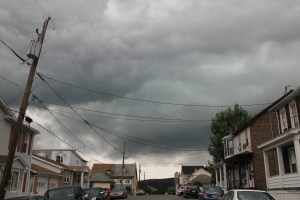 Rain Clouds Above Tamaqua, 7-3-2014 (4)