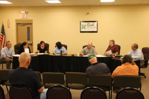 Rush Township Supervisors Meeting, Municipal Building, Hometown, 7-17-2014 (2)