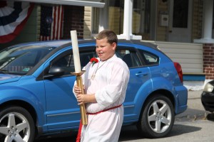 St. Gabriel's of Our Lady of Sorrows Procession, St. Joseph Parish, Summit Hill, 7-20-2014 (105)