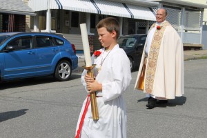 St. Gabriel's of Our Lady of Sorrows Procession, St. Joseph Parish, Summit Hill, 7-20-2014 (106)