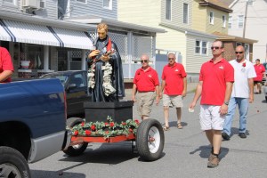 St. Gabriel's of Our Lady of Sorrows Procession, St. Joseph Parish, Summit Hill, 7-20-2014 (120)