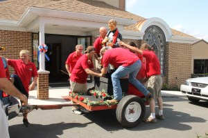St. Gabriel's of Our Lady of Sorrows Procession, St. Joseph Parish, Summit Hill, 7-20-2014 (13)