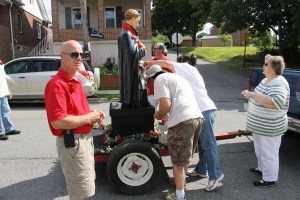 St. Gabriel's of Our Lady of Sorrows Procession, St. Joseph Parish, Summit Hill, 7-20-2014 (147)