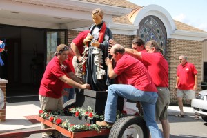 St. Gabriel's of Our Lady of Sorrows Procession, St. Joseph Parish, Summit Hill, 7-20-2014 (16)