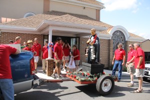 St. Gabriel's of Our Lady of Sorrows Procession, St. Joseph Parish, Summit Hill, 7-20-2014 (24)