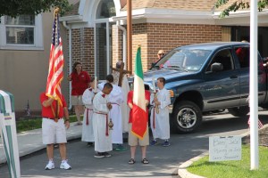 St. Gabriel's of Our Lady of Sorrows Procession, St. Joseph Parish, Summit Hill, 7-20-2014 (25)