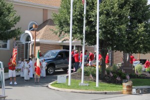 St. Gabriel's of Our Lady of Sorrows Procession, St. Joseph Parish, Summit Hill, 7-20-2014 (26)