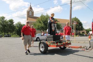 St. Gabriel's of Our Lady of Sorrows Procession, St. Joseph Parish, Summit Hill, 7-20-2014 (52)