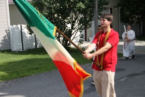 St. Gabriel's of Our Lady of Sorrows Procession, St. Joseph Parish, Summit Hill, 7-20-2014 (90)