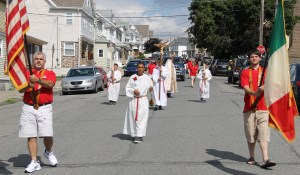 St. Gabriel's of Our Lady of Sorrows Procession, St. Joseph Parish, Summit Hill, 7-20-2014 (98)