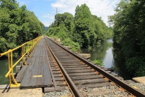 Train Tressel, Bridge Above Little Schuylkill River, New Ringgold, 7-26-2014 (11)